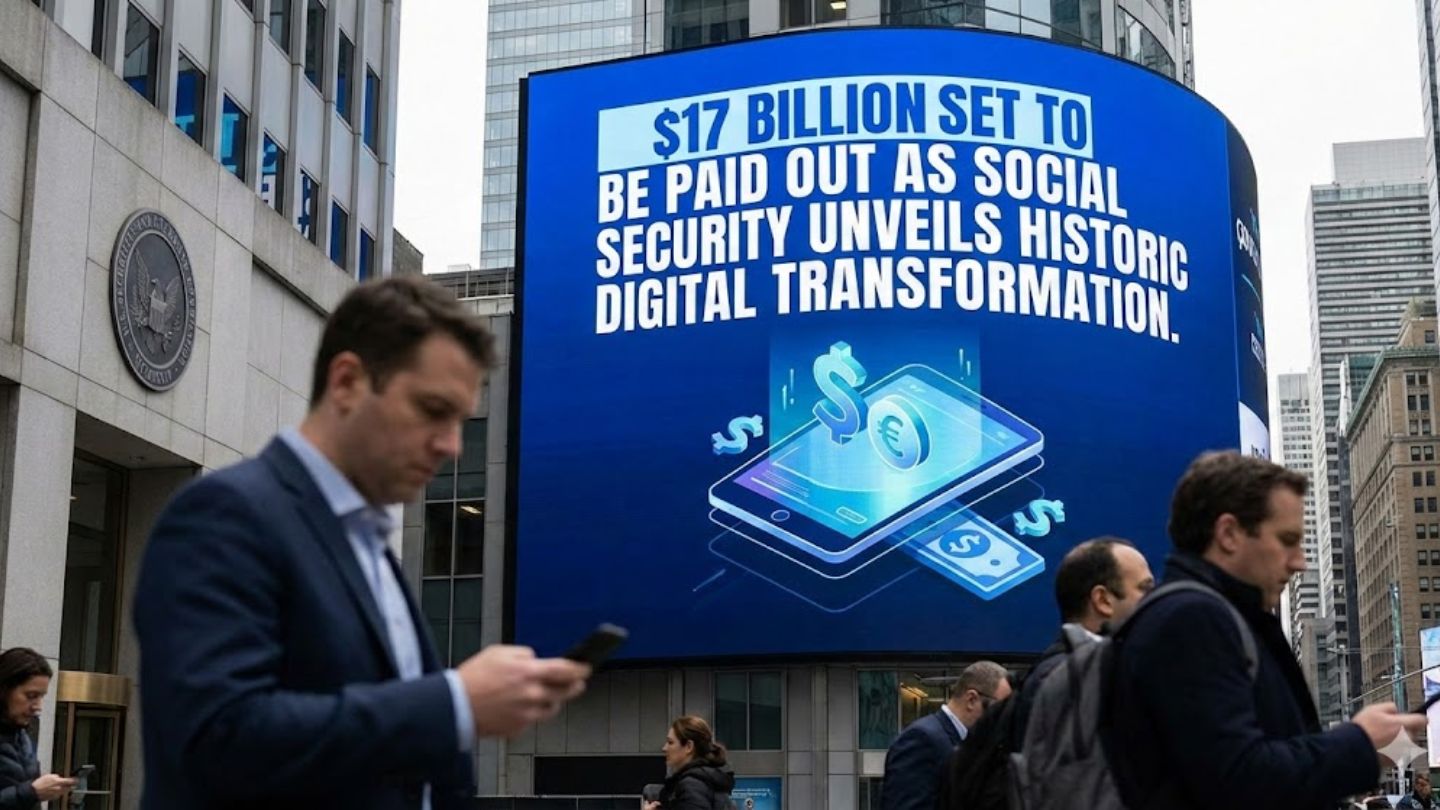 $17 Billion Set to Be Paid Out as Social Security Unveils Historic Digital Transformation