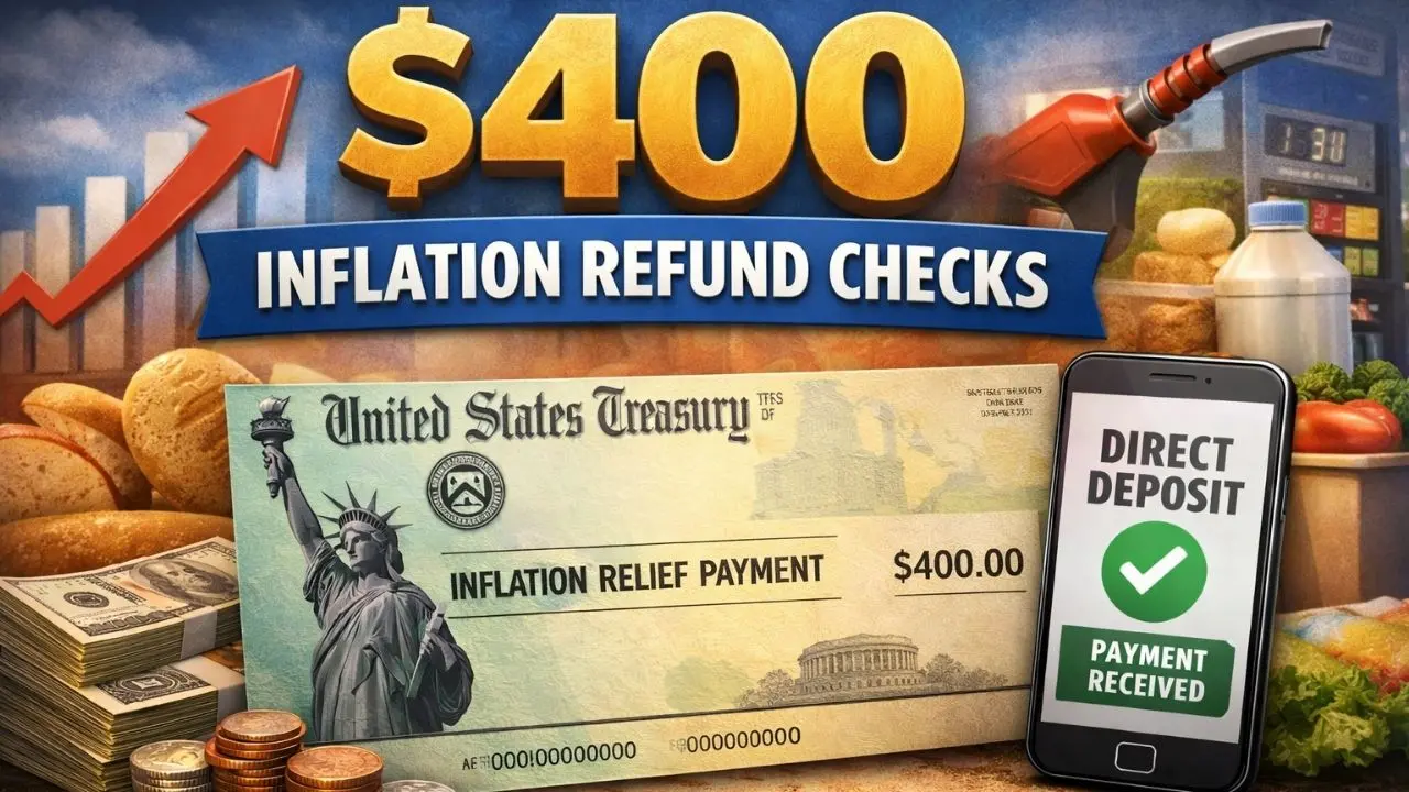 $400 Inflation Refund Checks in 2026: Who Qualifies and When You’ll Get Paid