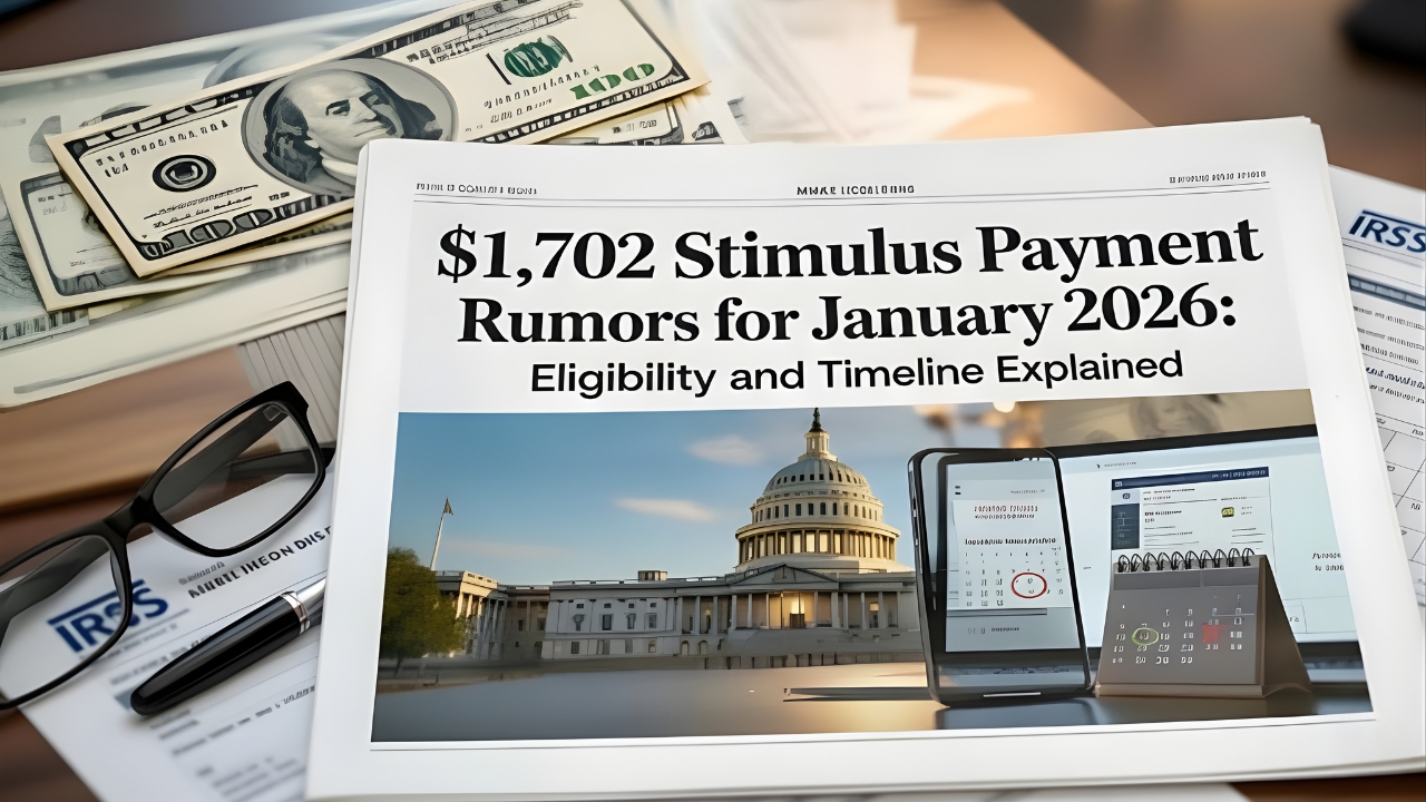 $1,702 Stimulus Payment Rumors for January 2026: Eligibility and Timeline Explained