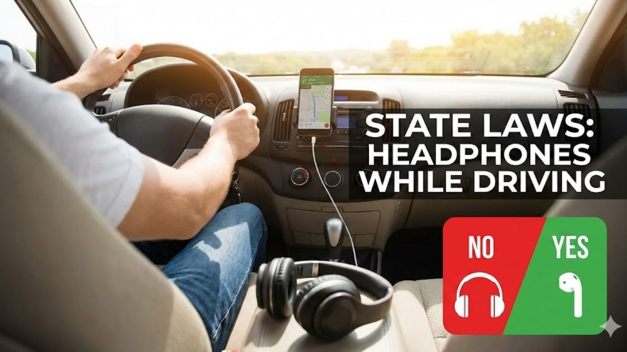Are Headphones Legal Behind the Wheel? Know Your Rights in Every State